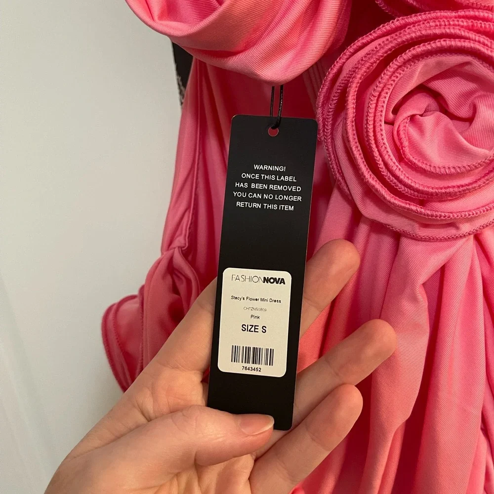 Fashion Nova Stacy's Flower Mini Dress - Picture 5 of 5